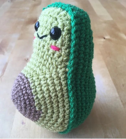 Avocado plushie.