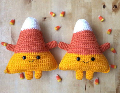 Candy Corn plush. Halloween decor. Photo prop.