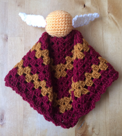 Harry Potter Golden Snitch Baby Cuddle Blanket.