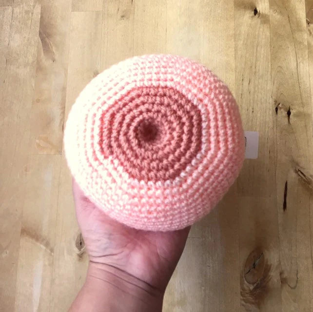 Crochet Breast with Inverted Nipple.