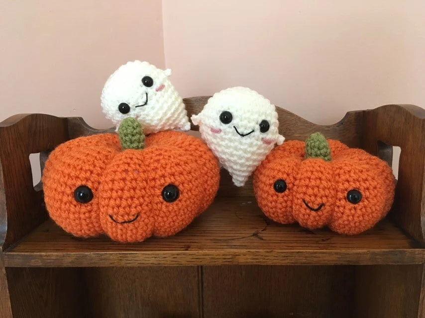 Crochet Pumpkin. Large.